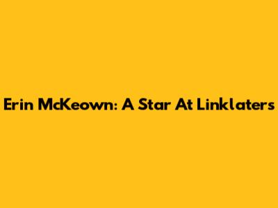 Erin McKeown: A Star At Linklaters