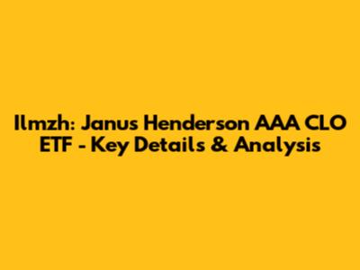 Ilmzh: Janus Henderson AAA CLO ETF - Key Details & Analysis