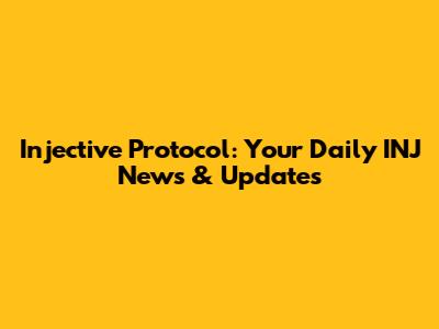 Injective Protocol: Your Daily INJ News & Updates