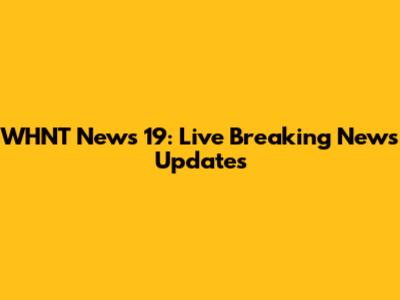 WHNT News 19: Live Breaking News Updates